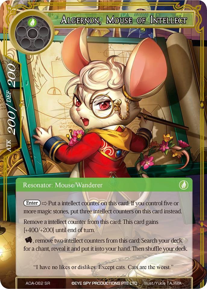 Algernon, Mouse of Intellect (AOA-062) [Awakening of the Ancients] - POKÉ JEUX