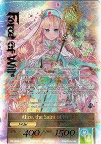 Alice, the Girl in the Looking Glass // Alice, the Saint of Healing (Full Art) (SKL-092/J) [The Seven Kings of the Lands] - POKÉ JEUX