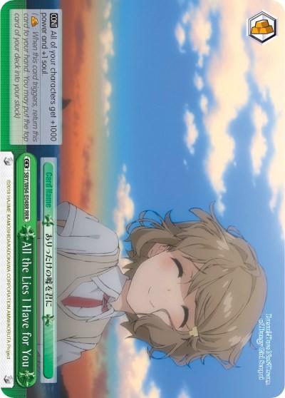 All the Lies I Have for You (SBY/W64-E048R RRR) [Rascal Does Not Dream of Bunny Girl Senpai] - POKÉ JEUX