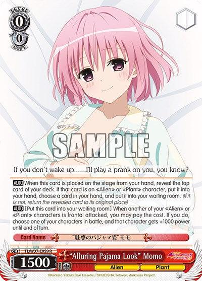 "Alluring Pajama Look" Momo (TL/W37-E059 R) [To Loveru Darkness 2nd] - POKÉ JEUX