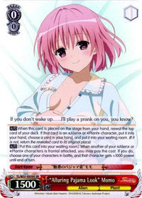 "Alluring Pajama Look" Momo (TL/W37-E059S SR) [To Loveru Darkness 2nd] - POKÉ JEUX