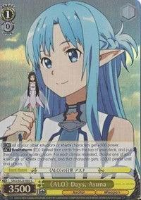 "ALO" Days, Asuna (SAO/SE23-E03 C) (Parallel Foil) [Sword Art Online II] - POKÉ JEUX