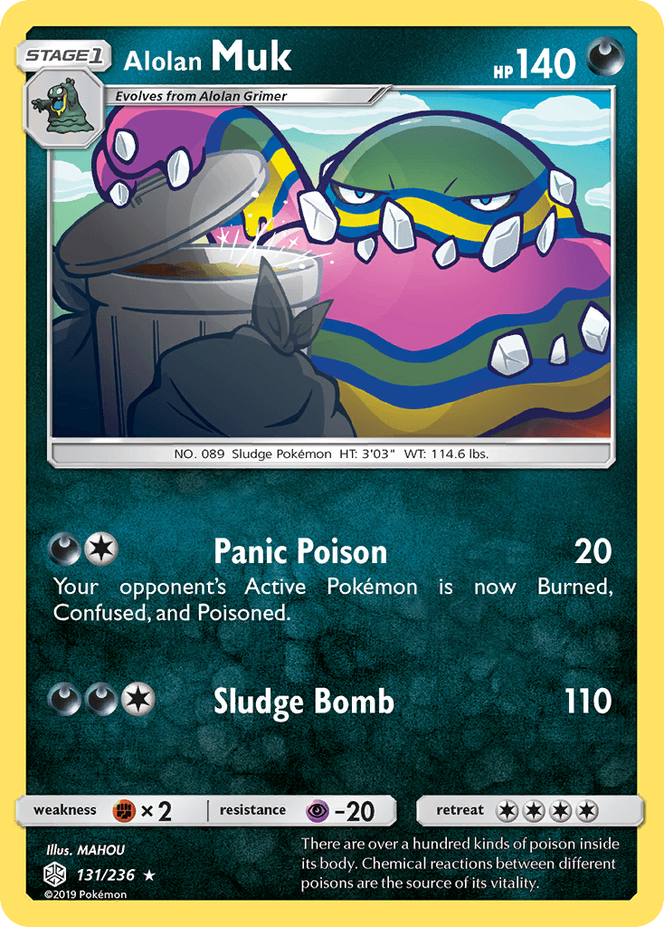 Alolan Muk (131/236) [Sun & Moon: Cosmic Eclipse] - POKÉ JEUX