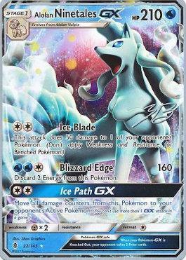 Alolan Ninetales GX (22/145) (Ice Path FTW - Zachary Bokhari) [World Championships 2017] - POKÉ JEUX