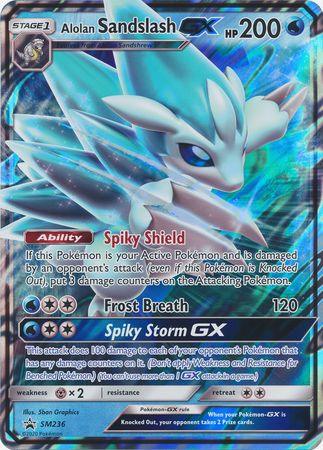 Alolan Sandslash GX (SM236) (Jumbo Card) [Sun & Moon: Black Star Promos] - POKÉ JEUX