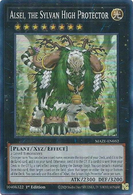 Alsei, the Sylvan High Protector [MAZE-EN052] Super Rare - POKÉ JEUX