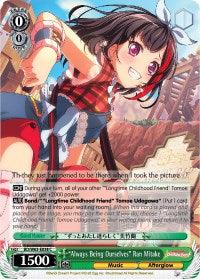 "Always Being Ourselves" Ran Mitake (BD/W63-E038 C) [BanG Dream! Girls Band Party! Vol.2] - POKÉ JEUX