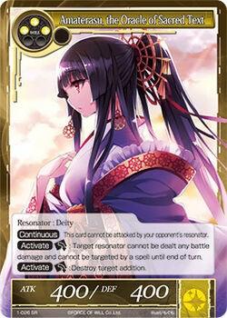 Amaterasu, the Oracle of Sacred Text (1-026) [The Dawn of Valhalla] - POKÉ JEUX