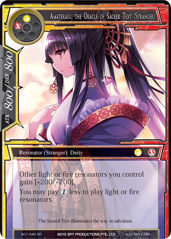 Amaterasu, the Oracle of Sacred Text (Stranger) (AO1-046) [Alice Origin] - POKÉ JEUX