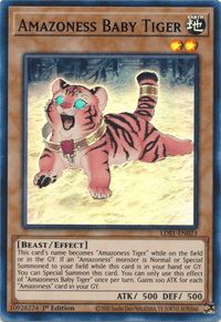 Amazoness Baby Tiger (Blue) [LDS1-EN023] Ultra Rare - POKÉ JEUX