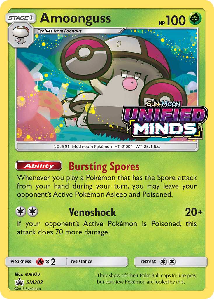 Amoonguss (SM202) [Sun & Moon: Black Star Promos] - POKÉ JEUX