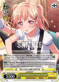 "An Unkeepable Secret" Nanami Hiromachi [BanG Dream! Girls Band Party! 5th Anniversary] - POKÉ JEUX