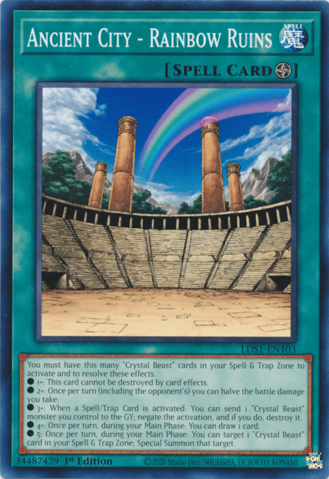 Ancient City - Rainbow Ruins [LDS1-EN103] Common - POKÉ JEUX