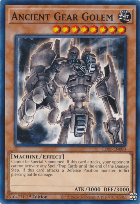 Ancient Gear Golem [LDS1-EN080] Common - POKÉ JEUX