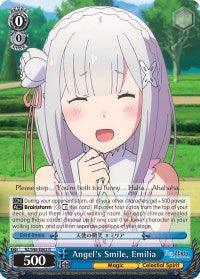 Angel's Smile, Emilia (RZ/S46-E062 R) [Re:ZERO] - POKÉ JEUX