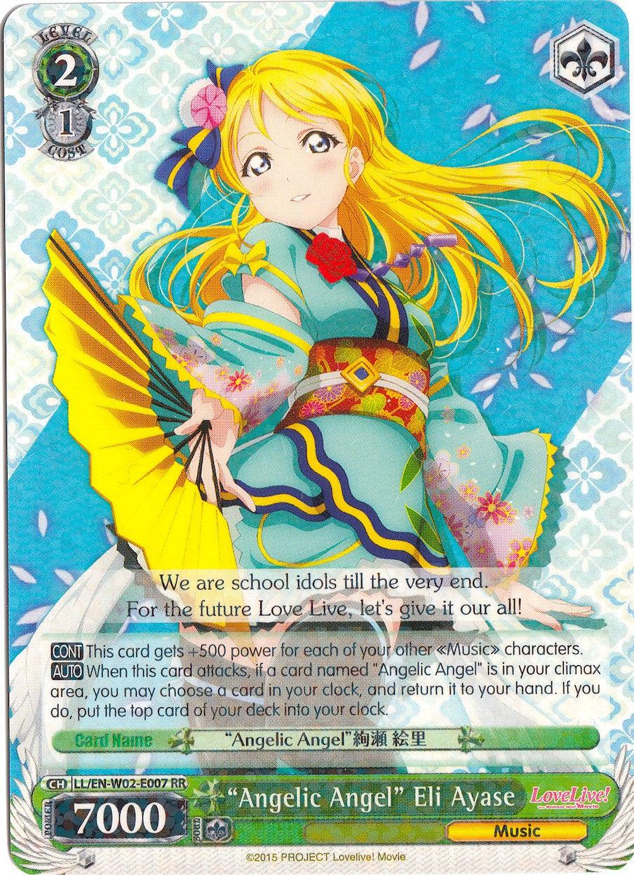 "Angelic Angel" Eli Ayase (LL/EN-W02-E007 RR) [Love Live! DX Vol.2] - POKÉ JEUX