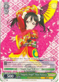 "Angelic Angel" Nico Yazawa (LL/EN-W02-E011 R) [Love Live! DX Vol.2] - POKÉ JEUX