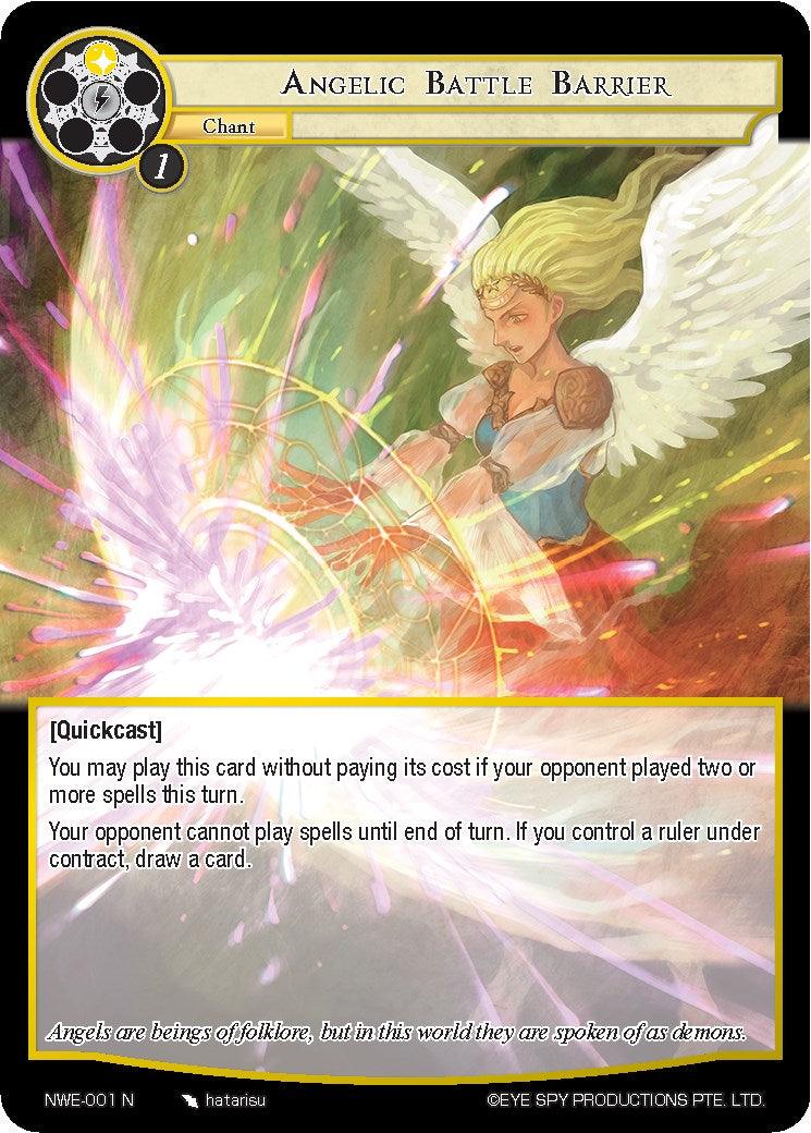 Angelic Battle Barrier (NWE-001 N) [A New World Emerges] - POKÉ JEUX