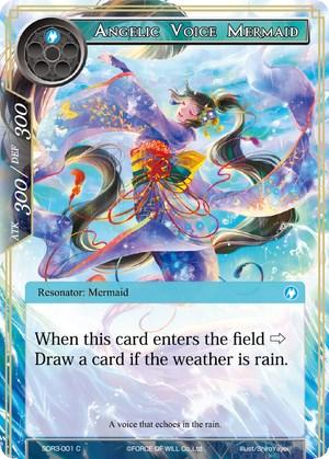 Angelic Voice Mermaid (SDR3-001) [Starter Deck: Reiya Cluster] - POKÉ JEUX