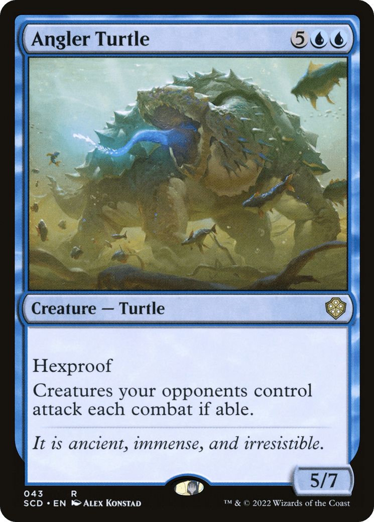 Angler Turtle [Starter Commander Decks] - POKÉ JEUX