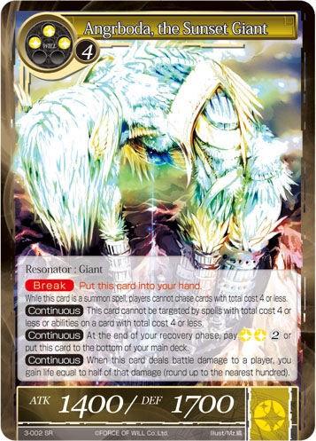 Angrboda, the Sunset Giant (3-002) [The Shaft of Light of Valhalla] - POKÉ JEUX