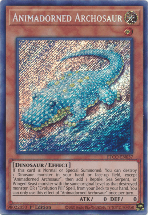 Animadorned Archosaur [ETCO-EN037] Secret Rare - POKÉ JEUX