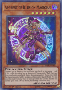 Apprentice Illusion Magician [LED6-EN007] Super Rare - POKÉ JEUX