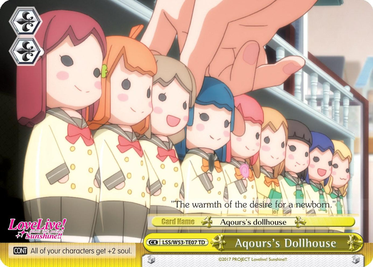 Aqours's Dollhouse (LSS/W53-TE07 TD) [Love Live! Sunshine!! Extra Booster] - POKÉ JEUX