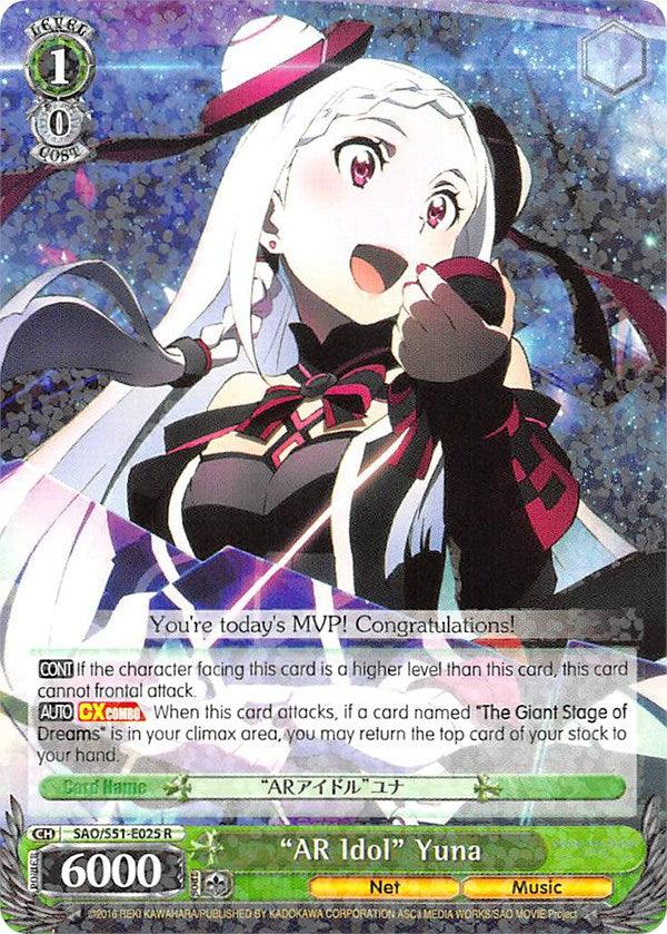 "AR Idol" Yuna (SAO/S51-E025 R) [Sword Art Online The Movie: -Ordinal Scale-] - POKÉ JEUX