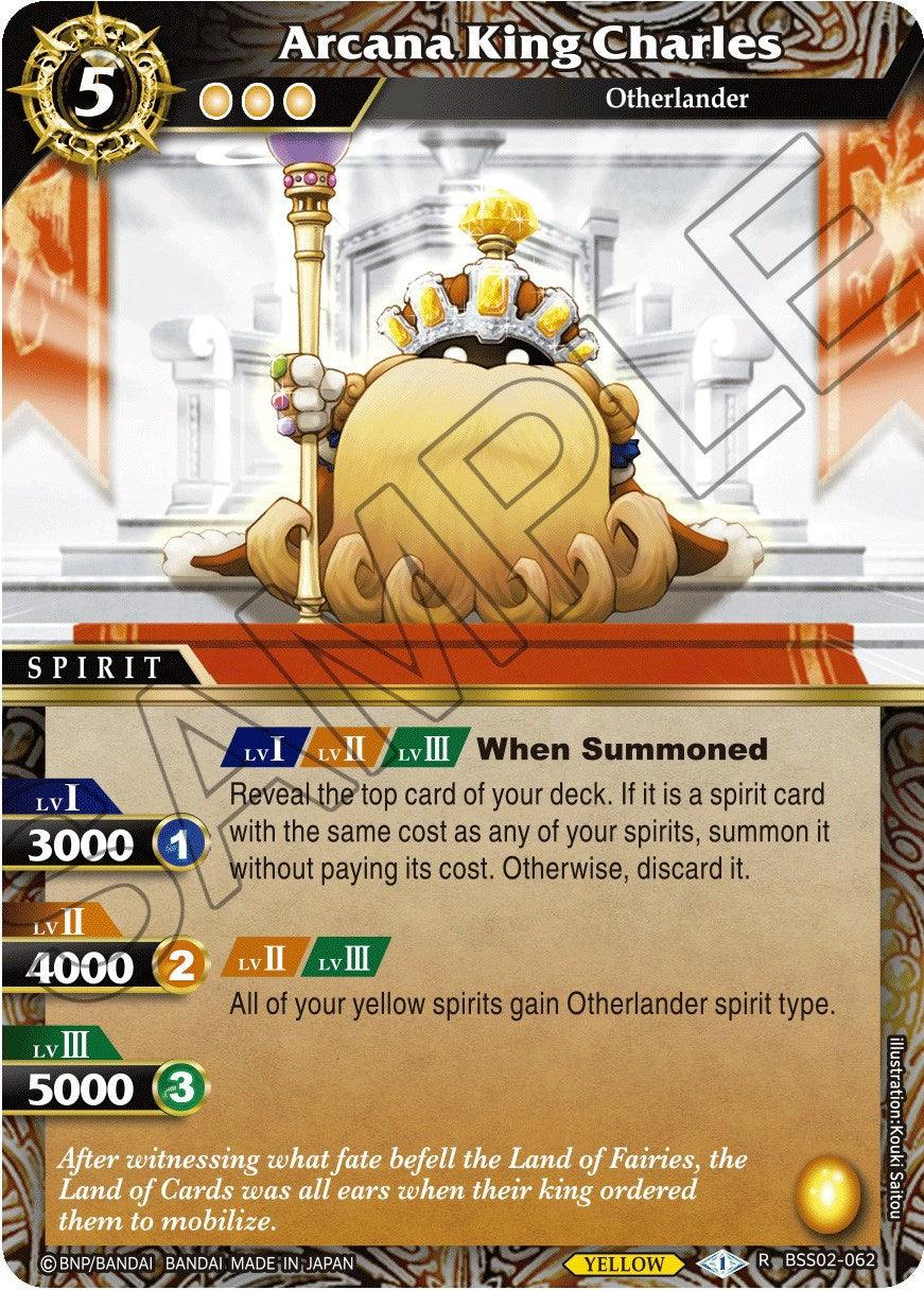 Arcana King Charles (BSS02-062) [False Gods] - POKÉ JEUX