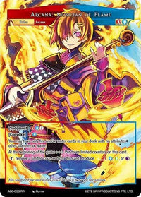 Arcana: Musician of Flame // Arcana: Burning Water Spirit (ABC-005 JR) [Arcana Battle Colosseum] - POKÉ JEUX