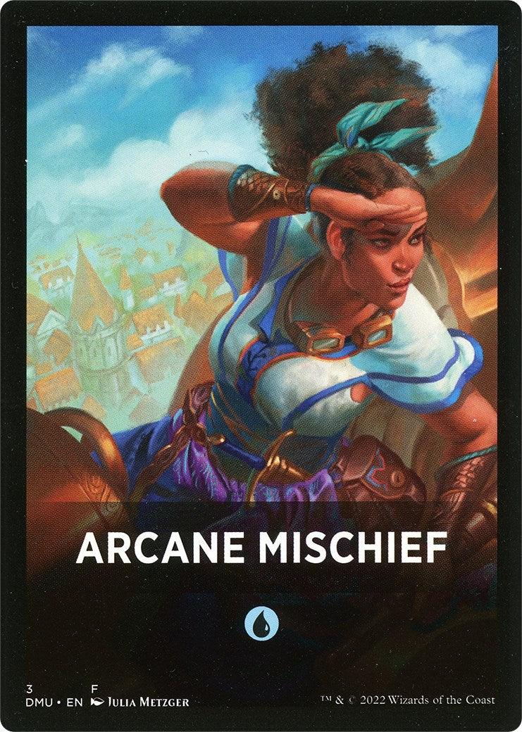 Arcane Mischief Theme Card [Dominaria United Tokens] - POKÉ JEUX