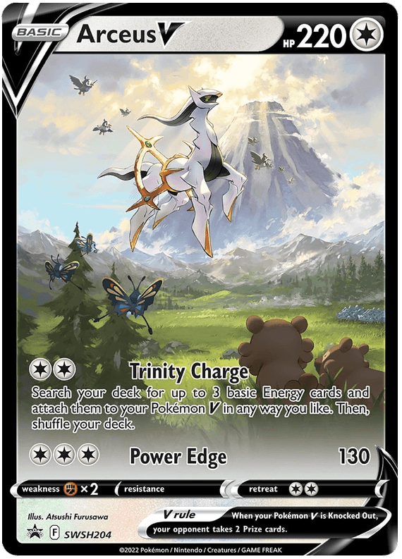 Arceus V (SWSH204) [Sword & Shield: Black Star Promos] - POKÉ JEUX