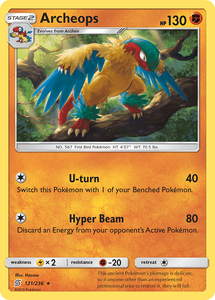 Archeops (121/236) [Sun & Moon: Unified Minds] - POKÉ JEUX