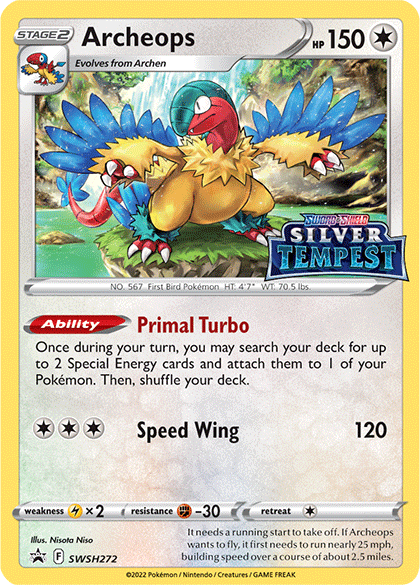 Archeops (SWSH272) (Prerelease) [Sword & Shield: Black Star Promos] - POKÉ JEUX