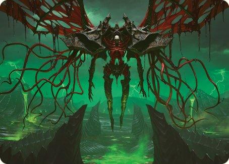 Archfiend of the Dross Art Card [Phyrexia: All Will Be One Art Series] - POKÉ JEUX