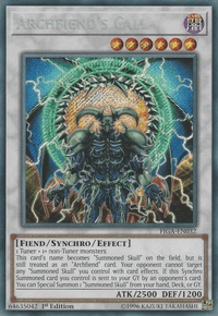 Archfiend's Call [FIGA-EN032] Secret Rare - POKÉ JEUX