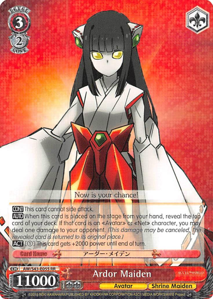 Ardor Maiden (AW/S43-E055 RR) [Accel World -Infinite Burst-] - POKÉ JEUX