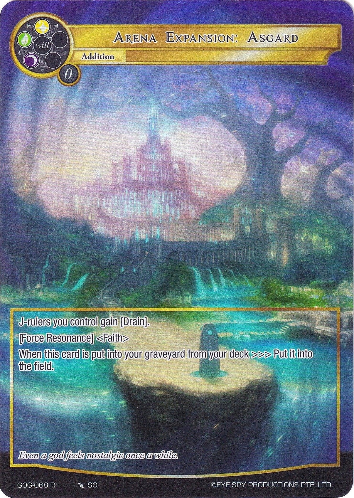 Arena Expansion: Asgard (Full Art) (GOG-068) [Game of Gods] - POKÉ JEUX