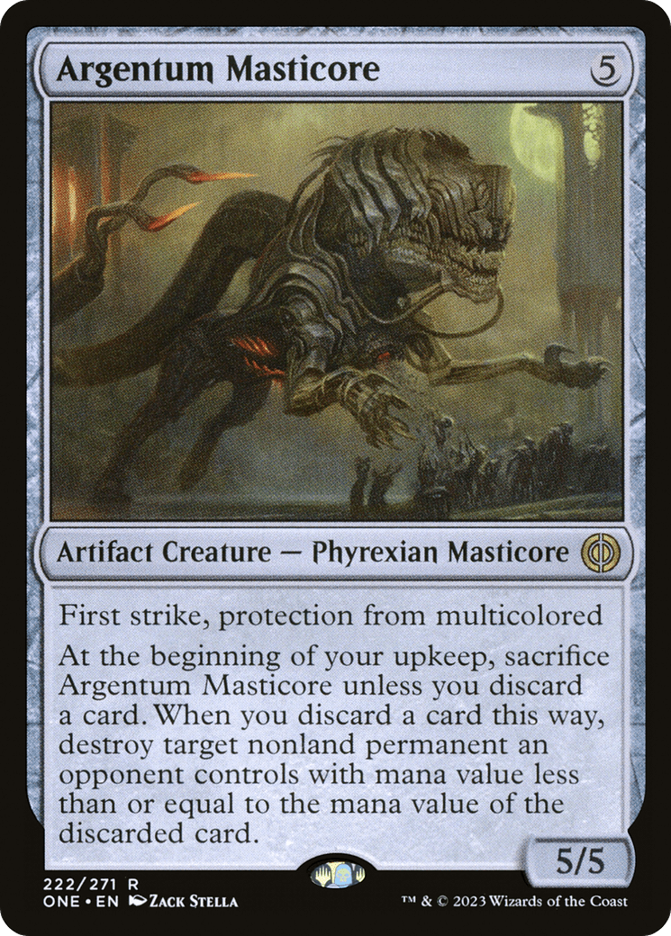 Argentum Masticore [Phyrexia: All Will Be One] - POKÉ JEUX