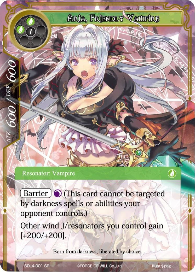 Aria, Friendly Vampire (SDL4-001) [Starter Deck: Swarming Elves] - POKÉ JEUX