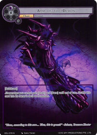 Arm of the Demon (Full Art) (EDL-078) [The Epic of the Dragon Lord] - POKÉ JEUX