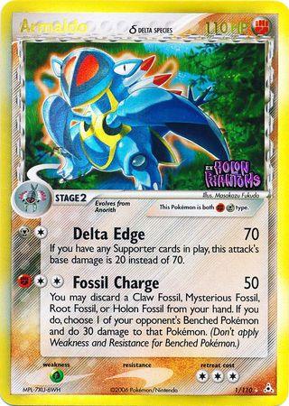 Armaldo (1/110) (Delta Species) (Stamped) [EX: Holon Phantoms] - POKÉ JEUX