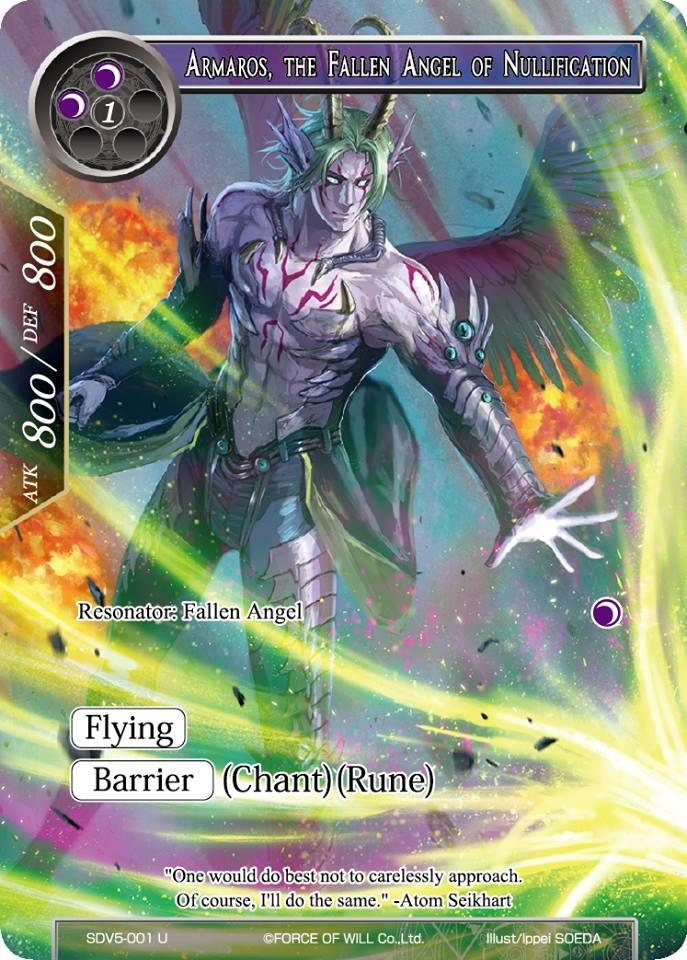 Armaros, the Fallen Angel of Nullification (SDV5-001) [Starter Deck: Valhalla Cluster] - POKÉ JEUX