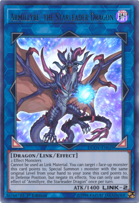 Armillyre, the Starleader Dragon [DUOV-EN029] Ultra Rare - POKÉ JEUX