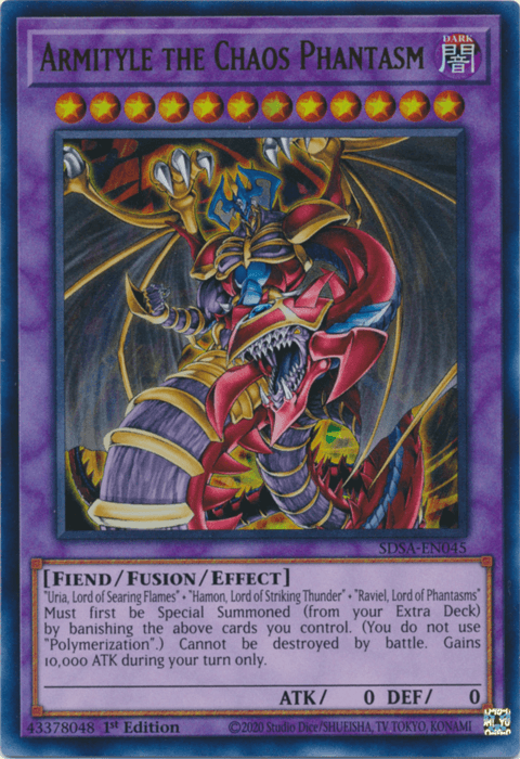 Armityle the Chaos Phantom [SDSA-EN045] Ultra Rare - POKÉ JEUX