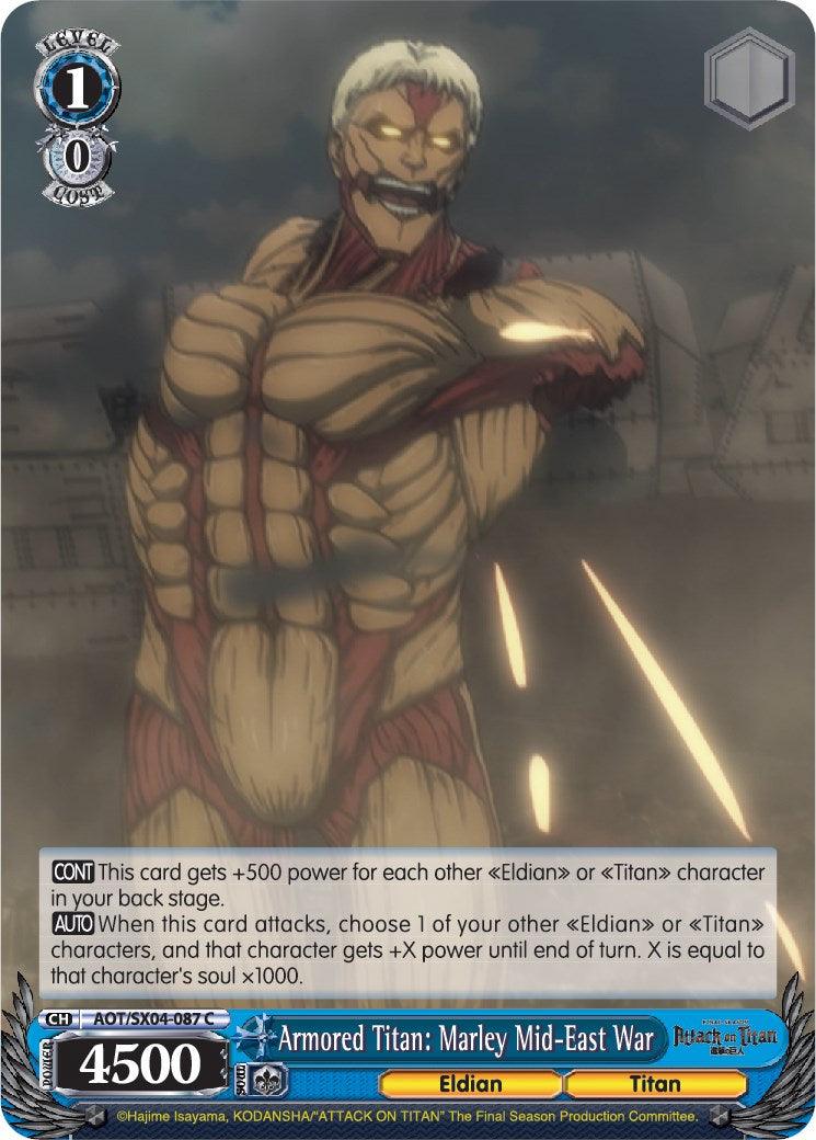 Armored Titan: Marley Mid-East War [Attack On Titan: Final Season] - POKÉ JEUX