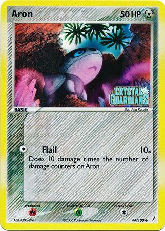 Aron (44/100) (Stamped) [EX: Crystal Guardians] - POKÉ JEUX