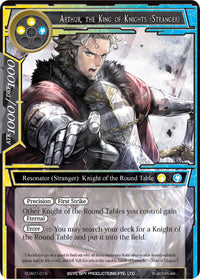 Arthur, the King of Knights (Stranger) (SDAO1-019) [Alice Origin Starter Deck] - POKÉ JEUX