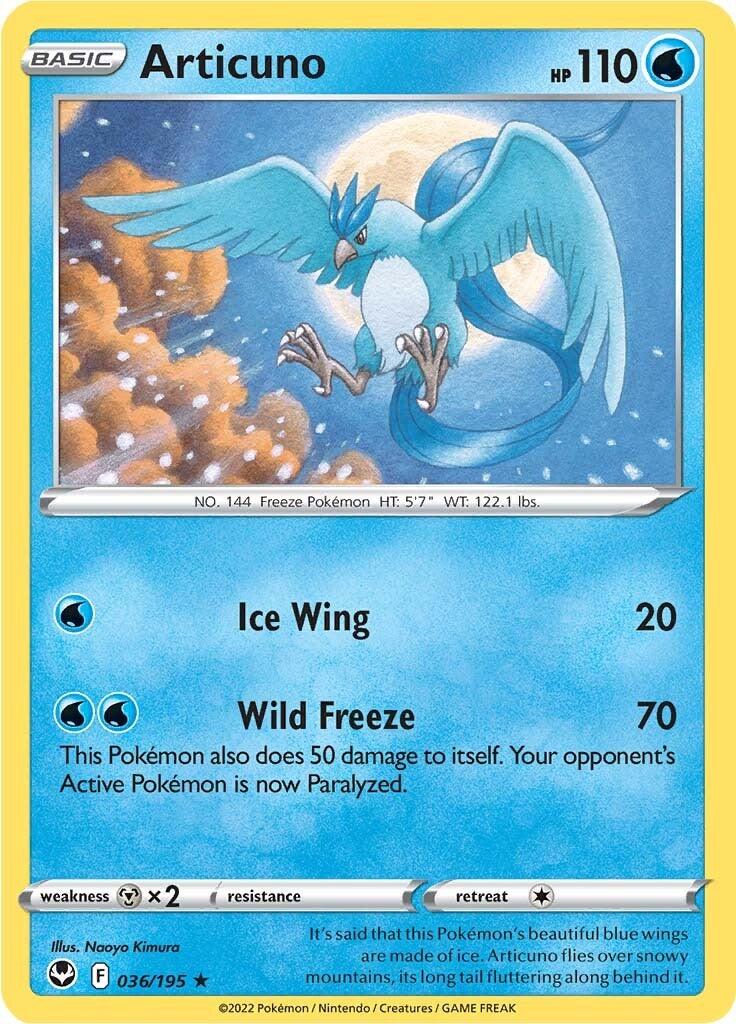 Articuno (036/195) [Sword & Shield: Silver Tempest] - POKÉ JEUX